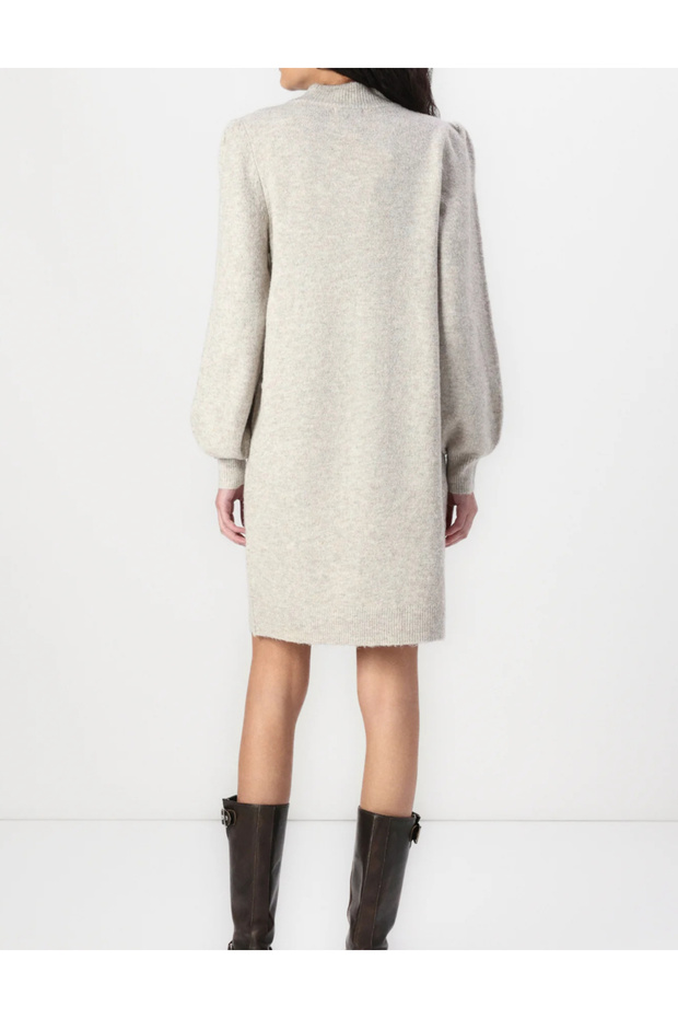 mini dress, gray - 3