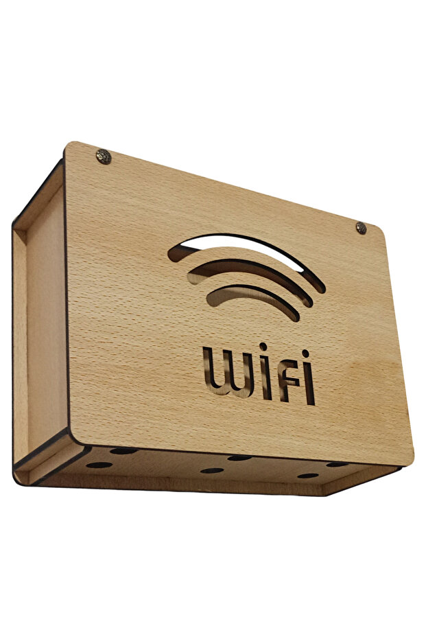 ASILABİLİR DEKORATİF MODEM WİFİ SAKLAMA GİZLEME KUTUSU - ASILABİLİR - 8