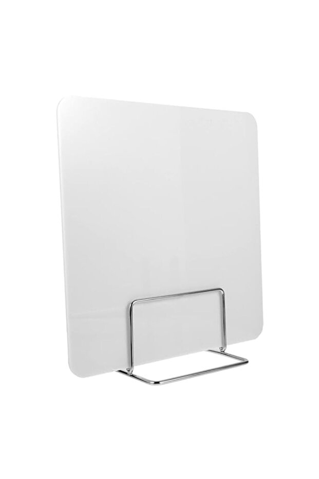 Desk Shield Divider, Student Desk Privacy Panel for Classrooms, White PVC Protective Board for Testing and Study Spaces Desktop Barrier for Enhanced Safety (40 * 30cm)