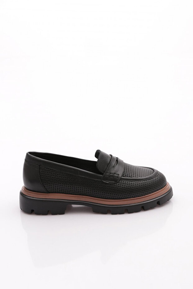 2412901Y Women's Leather Oxford Shoes