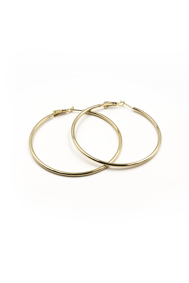 Elegant 5.5cm Gold Xuping Hoop Earrings | Anti-Allergic and Bright Design