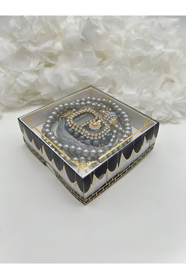 Gift Stoned Chanting and Prayer Beads Set Boxed