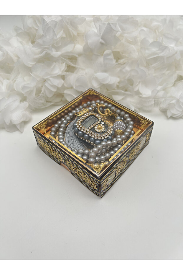 Gift Stoned Chanting and Prayer Beads Set Boxed