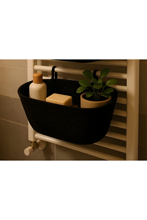 Wicker Basket Towel Holder Bathroom Organizer Wicker Handmade Bathroom Basket