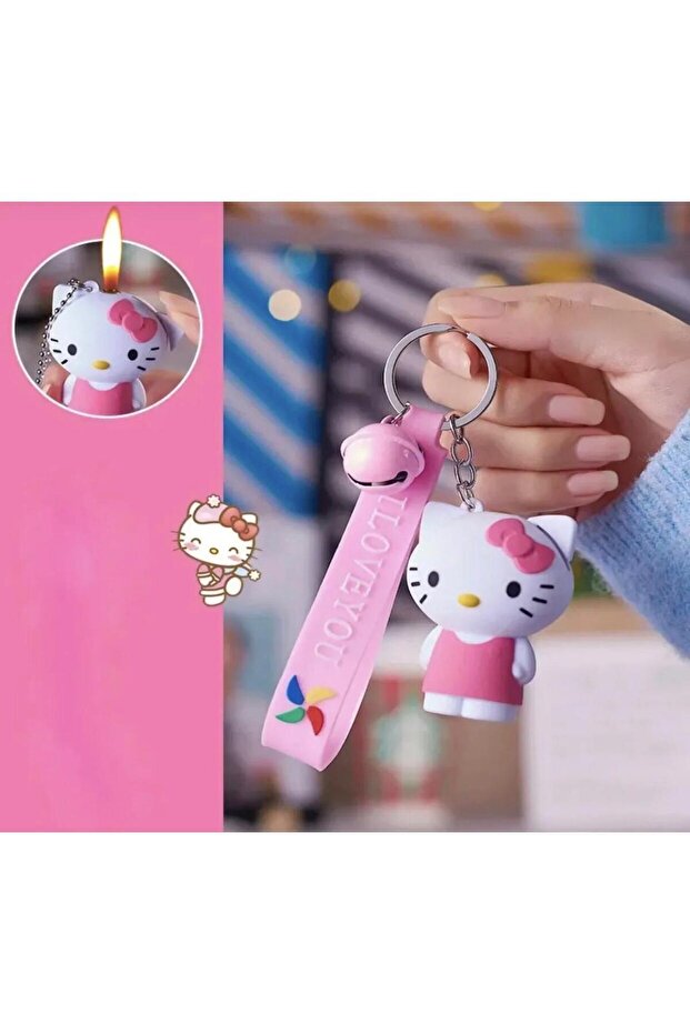 Hello Kıtty Çakmak Anahtarlıklı Gazlı Çakmak - 1