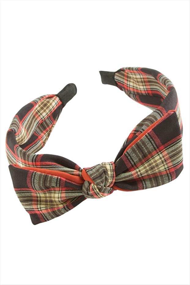 Square Patterned Bow Crown - 1