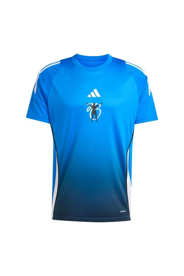 Men's Blue T-Shirt Jb Tr Jsy Jx6297