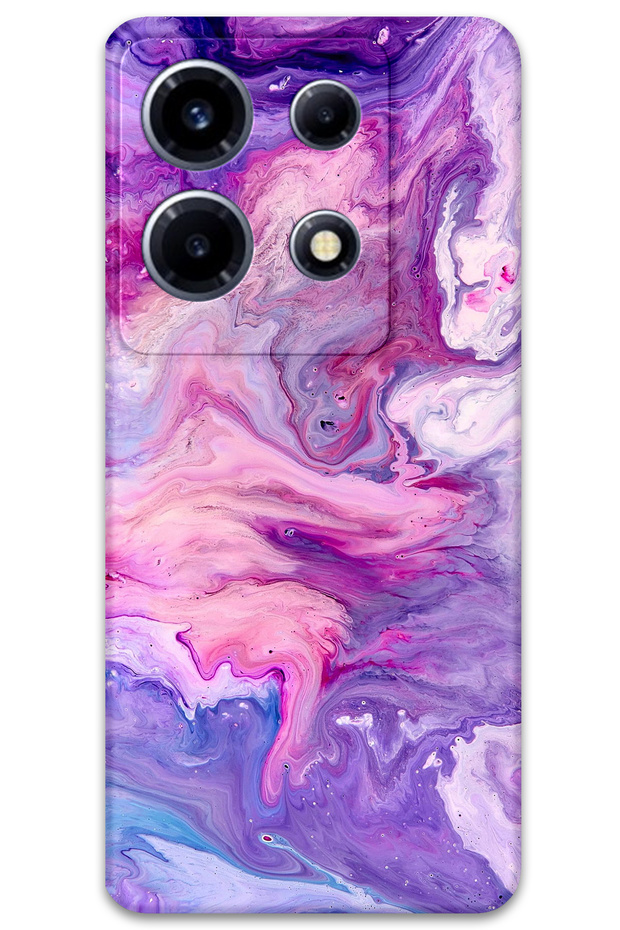 Infinix Note 30 Vip Compatible Marble Pattern Phone Case + Screen Protector - 5813