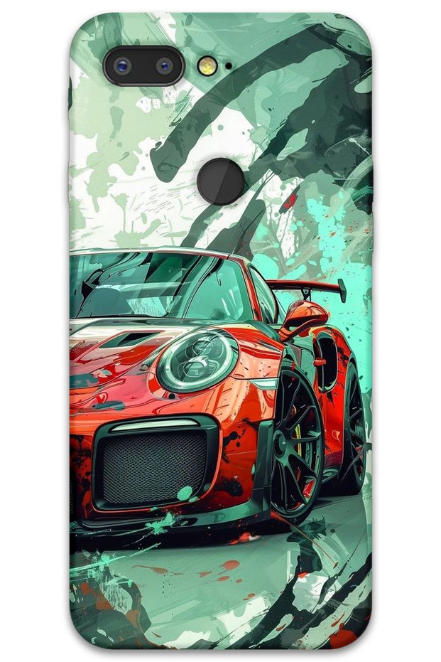 حافظة هاتف بنمط سيارة متوافقة مع Gm 9 Pro + واقي شاشة - 5765
