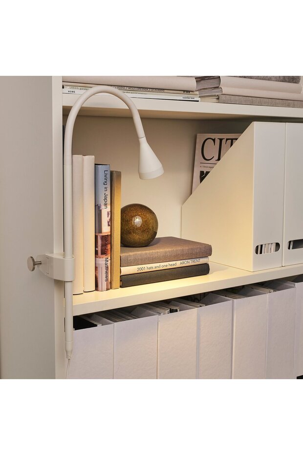 مصباح LED جداري/مشبكي، أبيض - 3