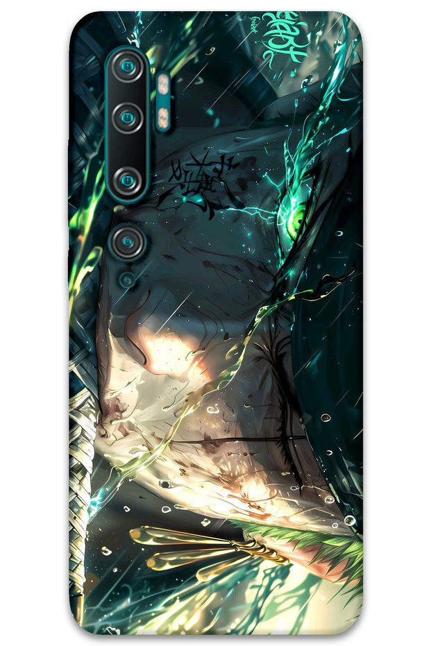 Xiaomi Mi Note 10 Compatible Anime Patterned Phone Case + Screen Protector - 5913