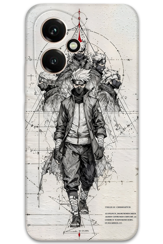 Honor 400 Compatible Anime Patterned Phone Case + Screen Protector - 5875