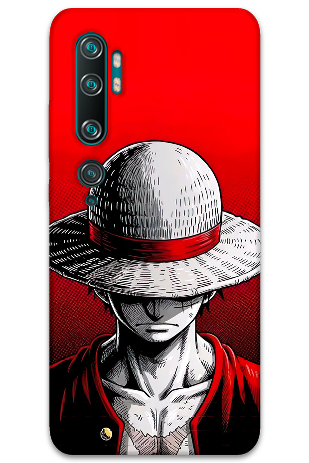 Xiaomi Mi Note 10 Compatible Anime Patterned Phone Case + Screen Protector - 5891