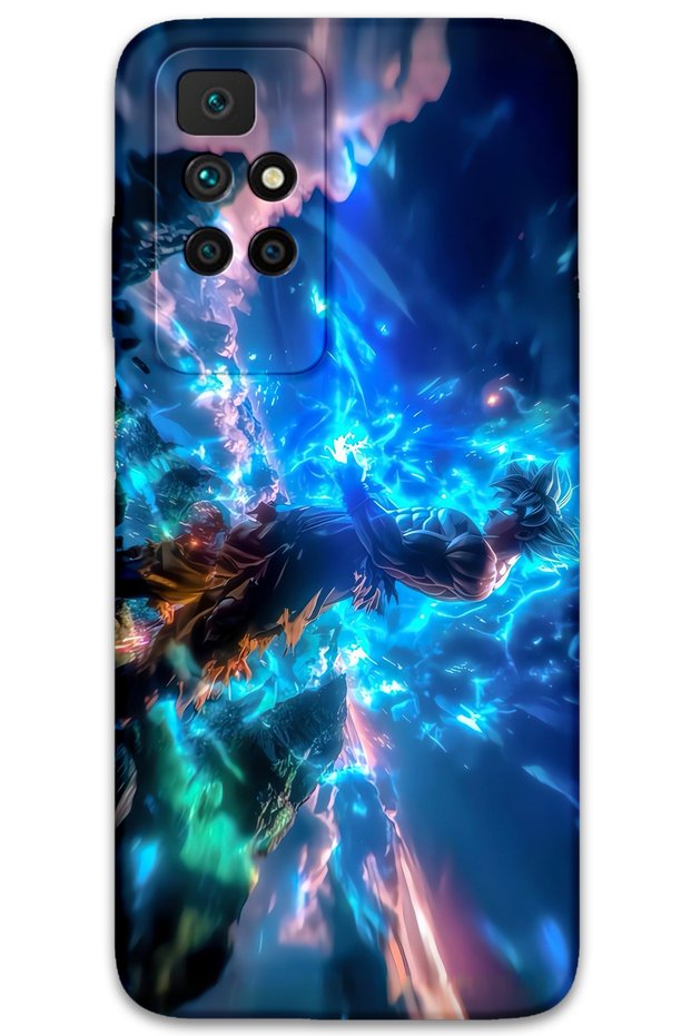 Xiaomi Redmi 10 Compatible Anime Patterned Phone Case + Screen Protector - 5917