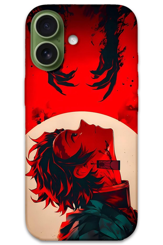 iPhone 17 Compatible Anime Patterned Phone Case + Screen Protector - 5898