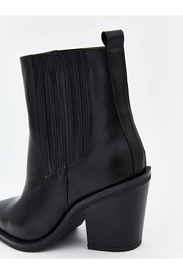 Vizyon Yeni Sezon Deri Görünümlü Kadın Bot - 5