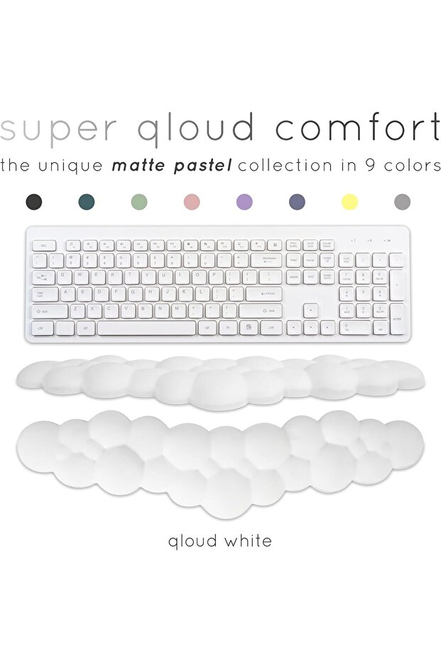 Cloud-shaped Wrist Rest for Keyboard and Computer (160-02) - 5
