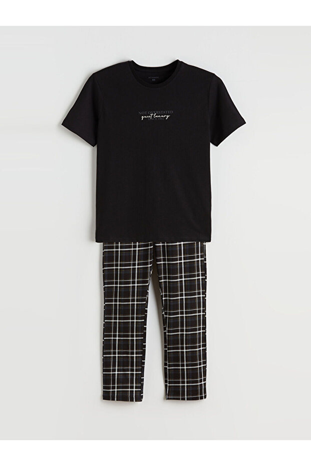 Standart Kalıp Erkek Pijama - 5