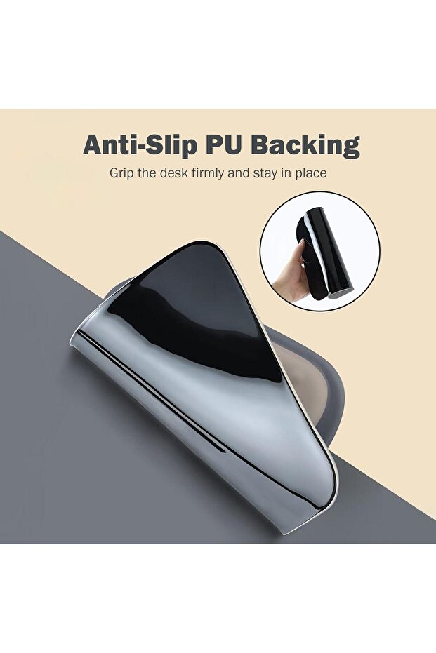 Ergonomic Mouse Pad with Memory Foam Wrist Support, Non-Slip PU Base for Gaming & Office - Clesante - 6