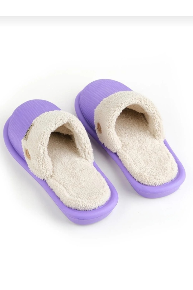 أحذية منزلية مبطنة بالفرو - 4