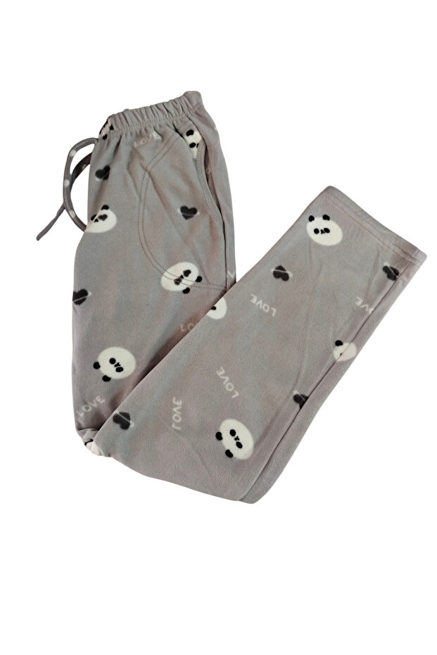 Lacivert Tekstil Polarlı Tek Alt - 2