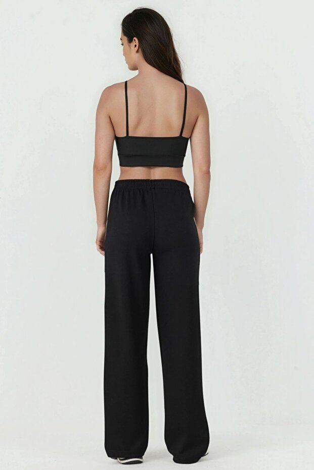 Soft Touch Moda Elastik Bel Eşofman Altı - 6