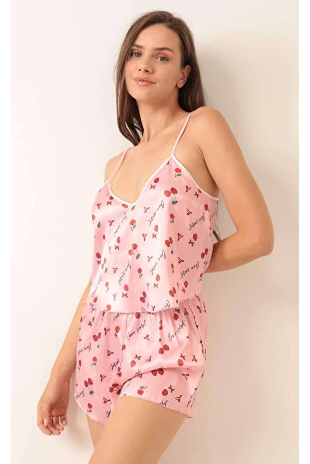 Gecelik şort takımı - 1