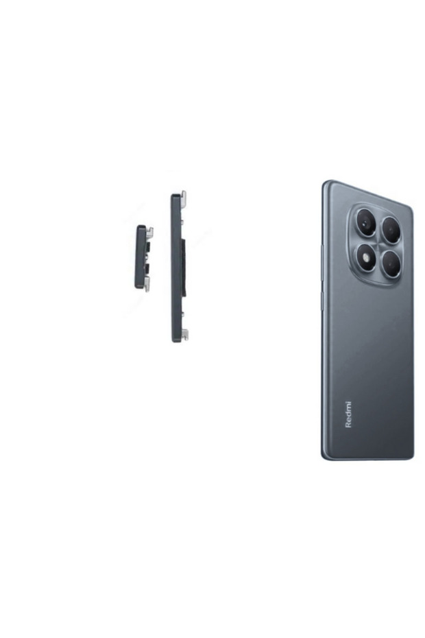 Xiaomi Compatible Redmi Note 14 Pro 4g on Off Side Volume Key Button Black 24116Raccg