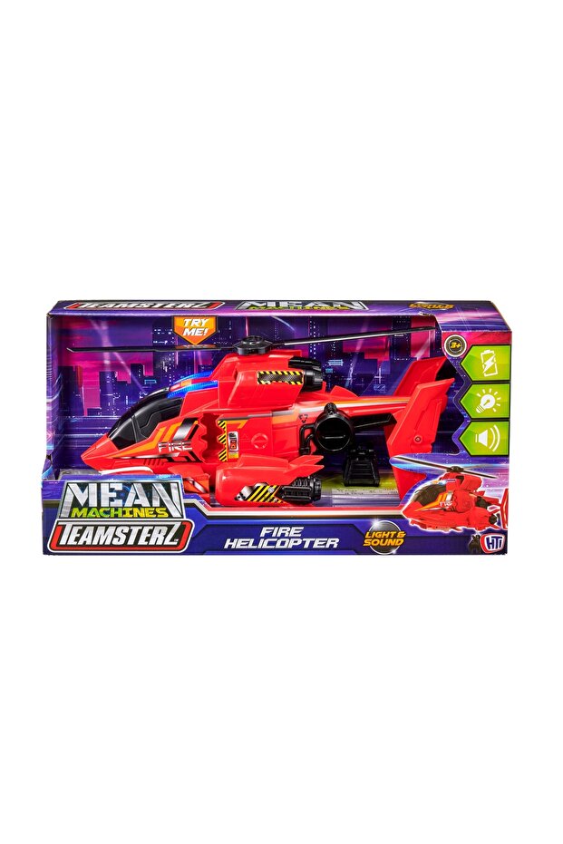 مروحية إطفاء من شركة Mean Machines مزودة بإضاءة وصوت