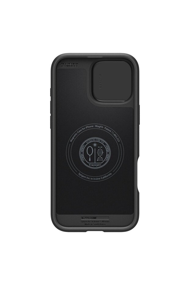 Case for IPhone 16 Pro, Optik Armor - Black - 6