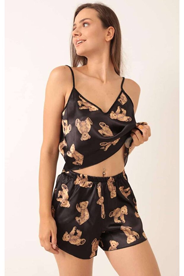 Gecelik şort takımı - 1