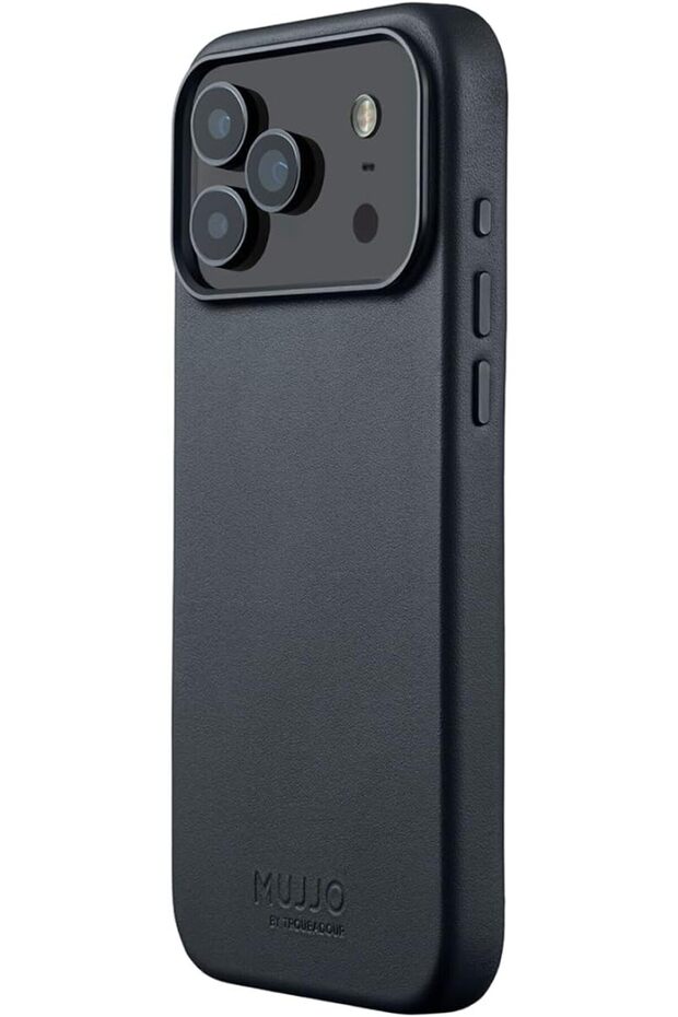 Genuine Leather Case for (iPhone 17 Pro) MagSafe Compatible Enhanced Camera Protection