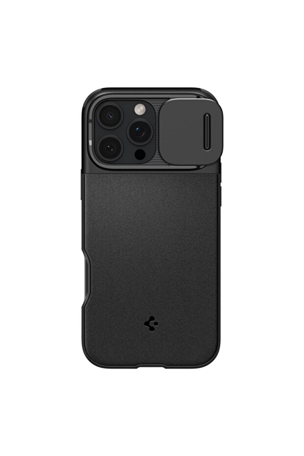 Case for IPhone 16 Pro, Optik Armor - Black - 2