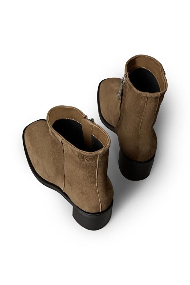 BLOCK HEEL ZIP BOOT SUE - 3