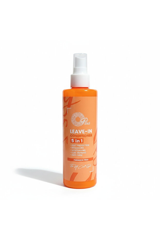 5-in-1 Leave-In Conditioner: 250ml Curl Care with Heat Protection & Anti-Frizz Benefits