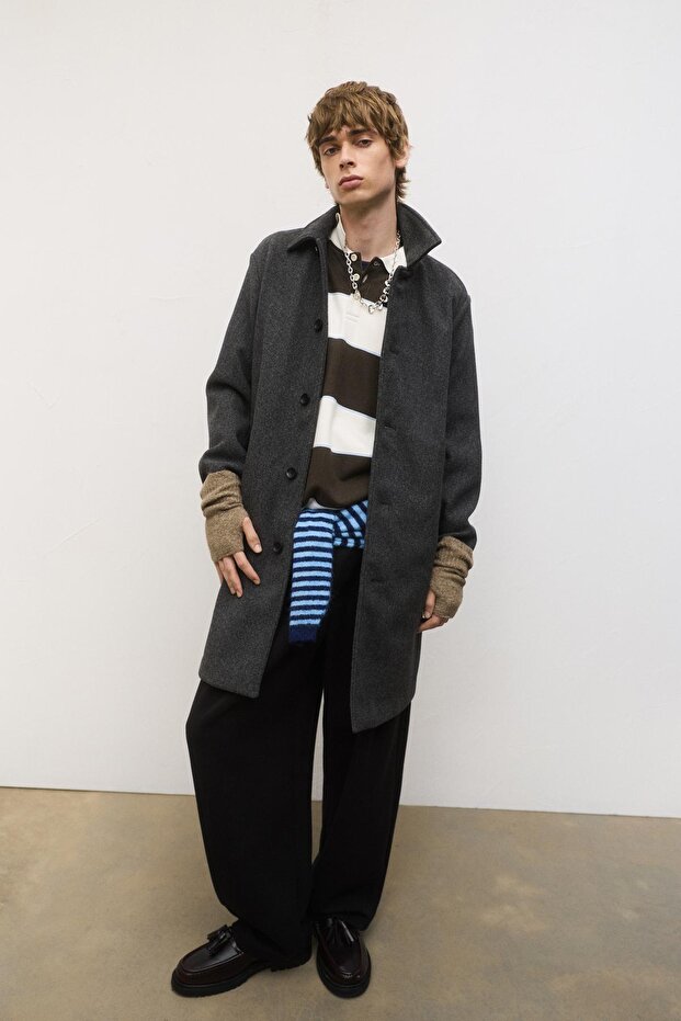 Fitilli örgü eldiven - 1