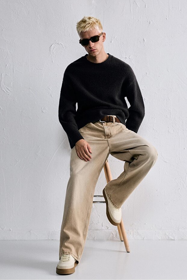 Yumuşak triko kazak - 1