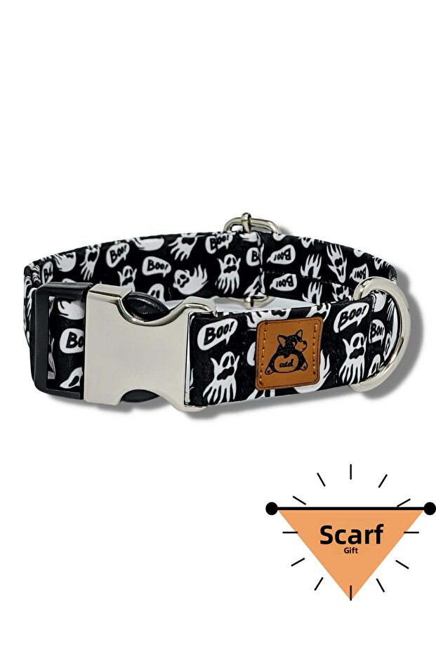 Boo Dog Collar - 1