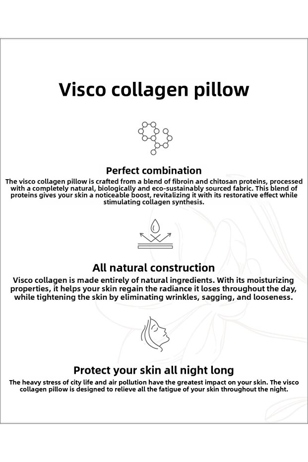 Ecru Colmar Visco Collagen Pillow - 4