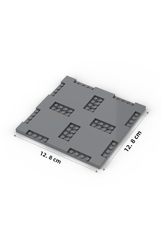 16X16 Avenue Board Building Blocks City Road Street Baseplate Bricks Pedestrian Crossing Base Compat