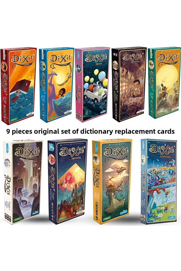 Dixit Play Cards Set 9 Pieces - 1