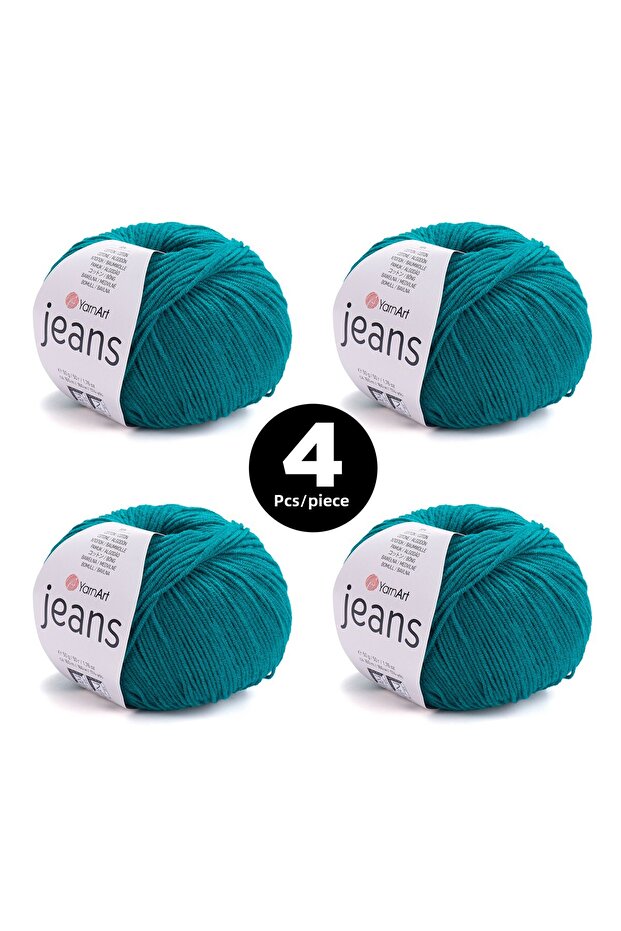 Jeans Knitting Strip - 63 - Pack of 4