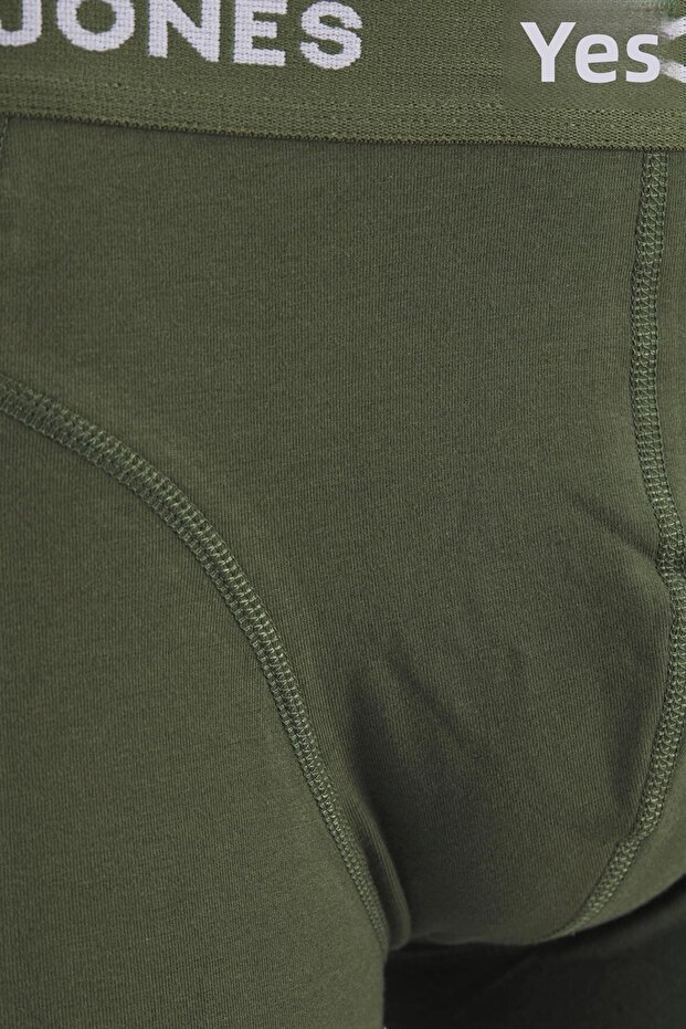 Jacteo Solid Trunks 3 Pack - 3