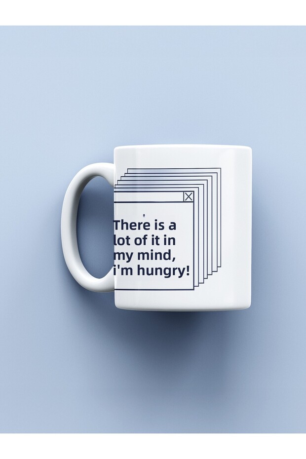 A Bunch of Tabs in My Brain Open Printed Mug - 3