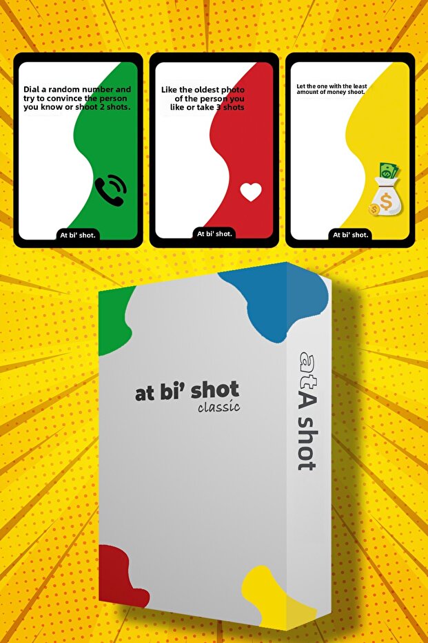 Classic - Entertainment Game | Party Game | New Year's Game | Card Game | Box Game | Drink Game