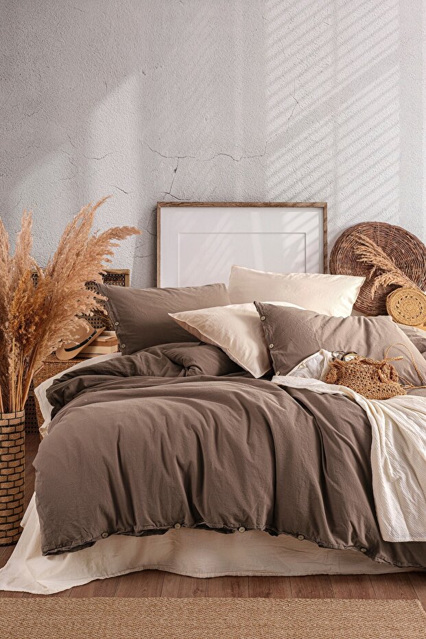 Demeter 100% Cotton Washable Single Duvet Cover Set 160*220 Dmtrtkt