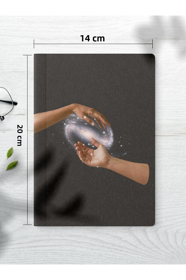 مجموعة دفتر ملاحظات غير مبطنة، 3 مفكرة، مجموعة مجلة دفتر ملاحظات، دفتر ذكريات، 64 صفحة حجم متوسط - 3