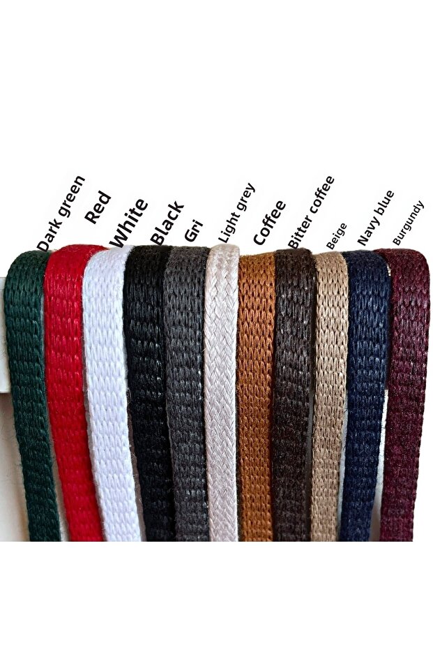 أربطة شمعية مسطحة بطول 70 سم - 2