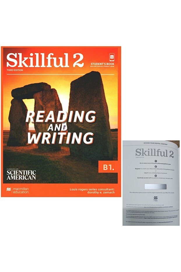 Skillful 2 - كتاب مكون من 3 قطع مع ميزة القراءة والكتابة ومؤشر