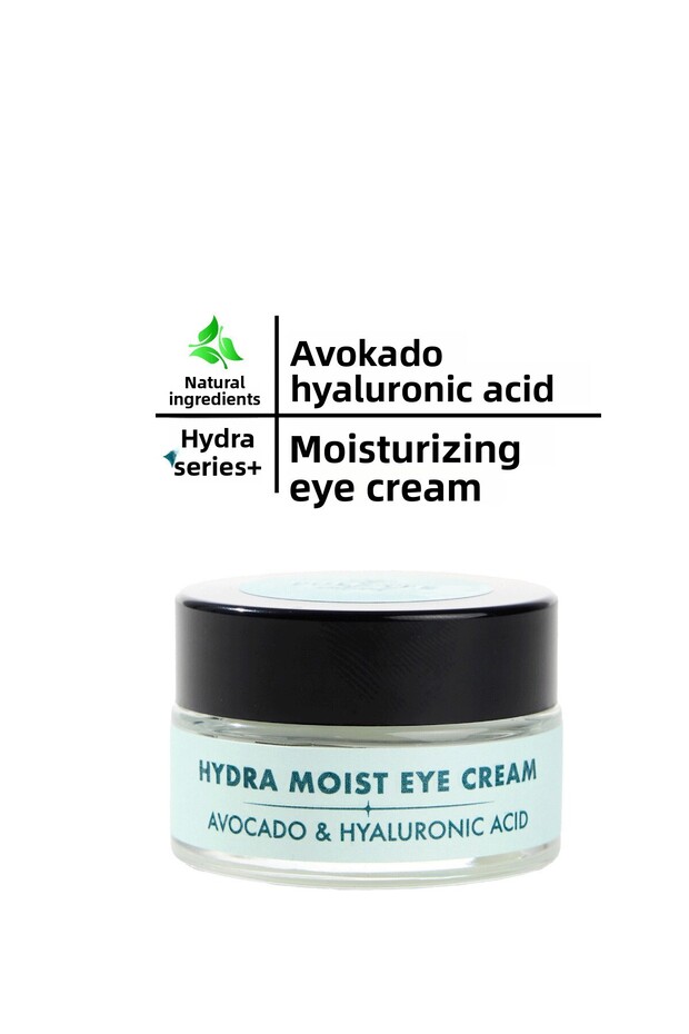 Hydra Moist Eye Cream with Avocado and Hyaluronic Acid - Moisturizing Eye Cream (20 ML)